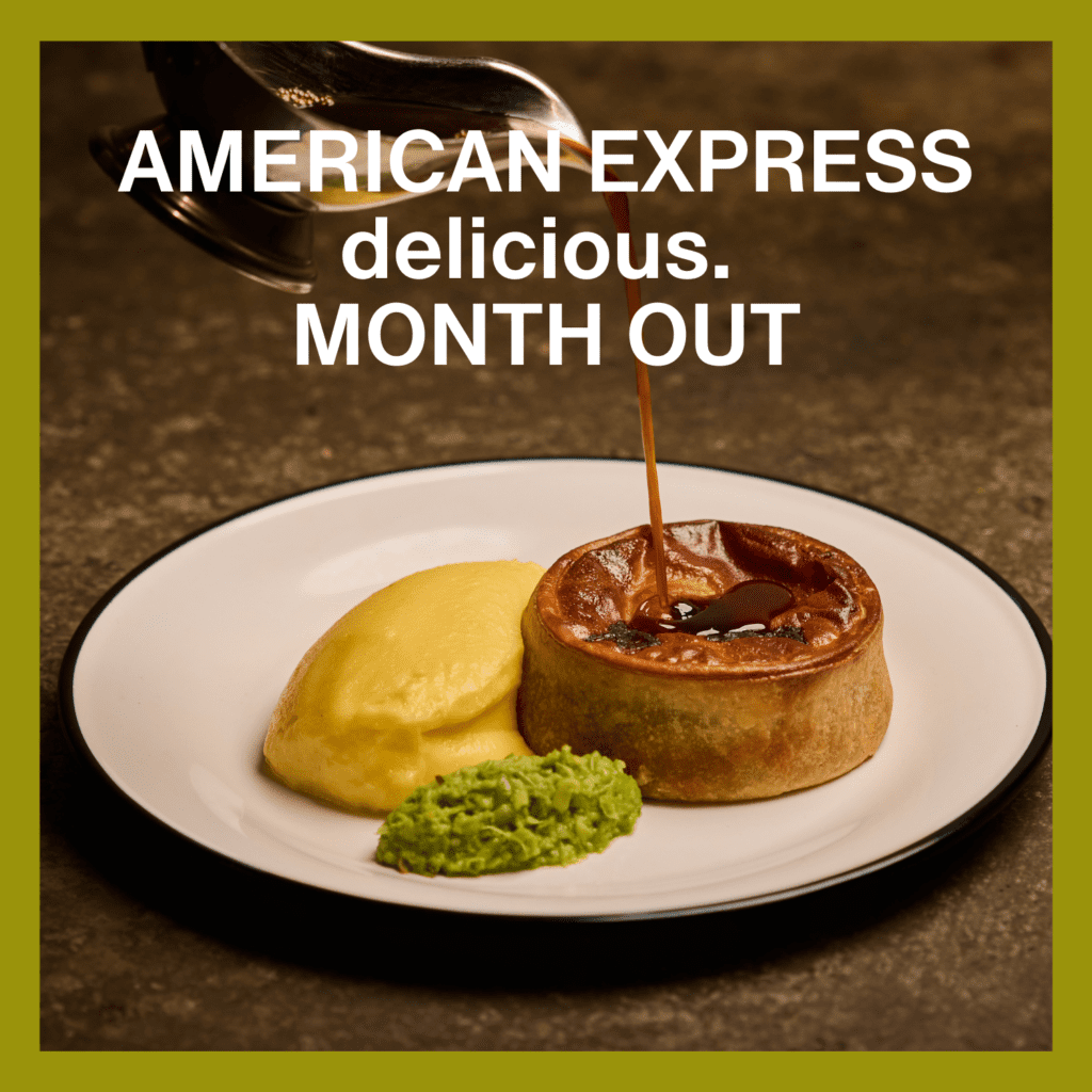 American Express delicious. Month Out
